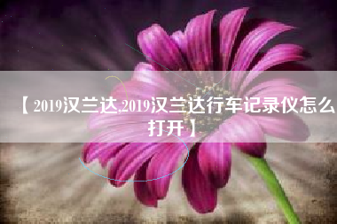 【2019汉兰达,2019汉兰达行车记录仪怎么打开】 【2019汉兰达,2019汉兰达行车记录仪怎么打开】