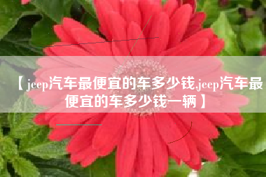 【jeep汽车最便宜的车多少钱,jeep汽车最便宜的车多少钱一辆】 【jeep汽车最便宜的车多少钱,jeep汽车最便宜的车多少钱一辆】