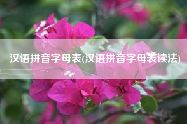 汉语拼音字母表(汉语拼音字母表读法) 汉语拼音字母表(汉语拼音字母表读法)