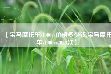 【宝马摩托车s1000rr价格多少钱,宝马摩托车s1000rr2020款】