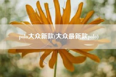 polo大众新款(大众最新款polo)
